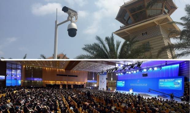 圖：博鰲大會鳴響亞洲聲音，新部署的宇視超感IPC與電警卡口，熱帶風情意味著嚴苛的自然條件考驗